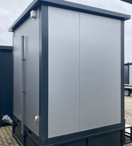 "WC-Box" Sanitary Container with Double Cabin
